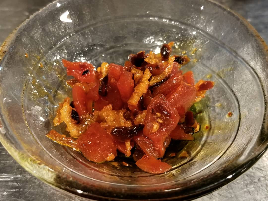 福神漬ラー油