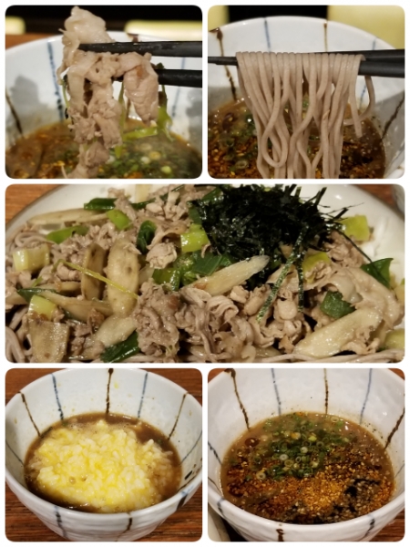 肉盛りそば
